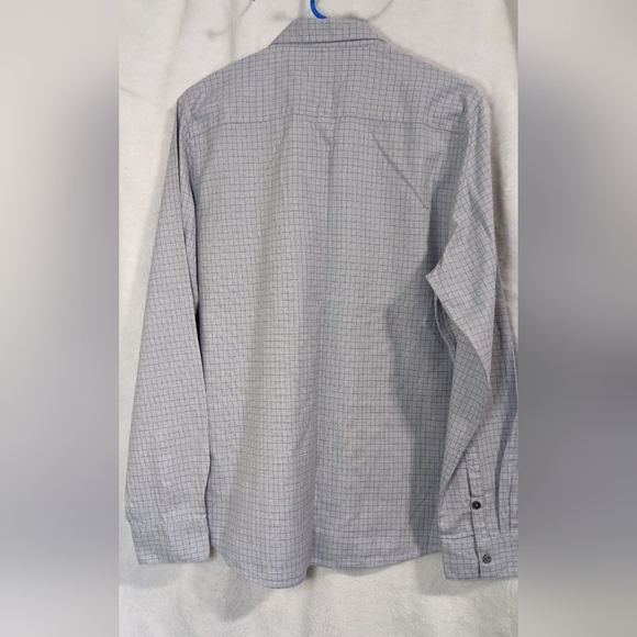Civil Society Long Sleeve Button Up Shirt Men's Size L Gray - Picture 4 of 10
